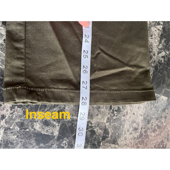 VIP Jeans Cargo Women's Utility Pants Wide Leg Sculpting Stretch 9Pockets 11/12 - Picture 12 of 13